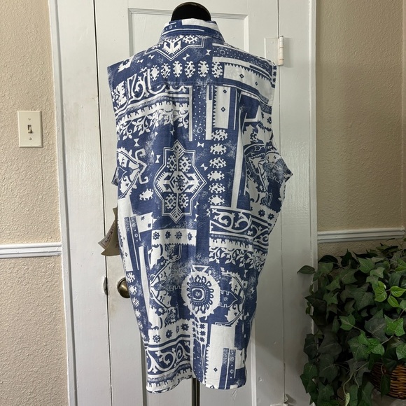 Bill Blass Women 2X Button Down Shirt - Picture 12 of 12